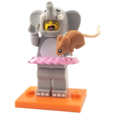 LEGO MINIFIG SERIE 18 La fille en costume d’éléphant 2018